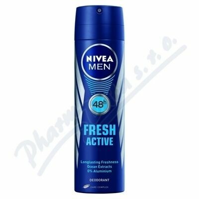 NIVEA MEN Fresh Active deo sprej 150ml 81600 porovnat ceny