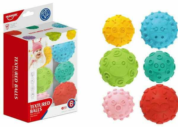 Huanger Míčky s texturou 6ks porovnat ceny