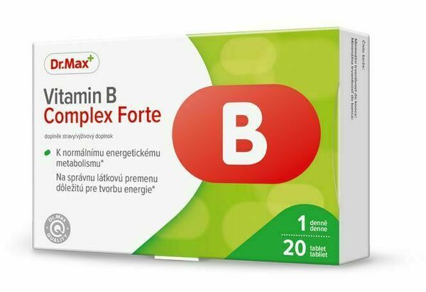 Dr.Max Vitamin B Complex Forte 20 tablet porovnat ceny