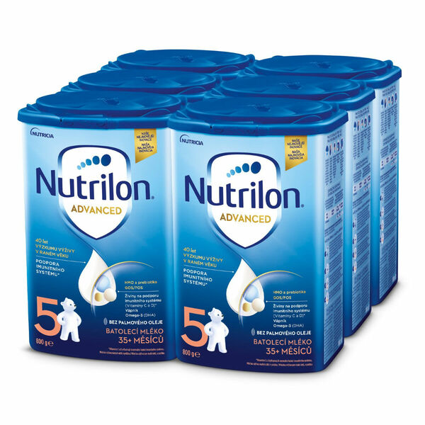 Nutrilon Advanced 5 6x800 g porovnat ceny