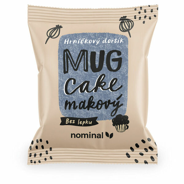 NOMINAL Mug cake makový 60 g porovnat ceny