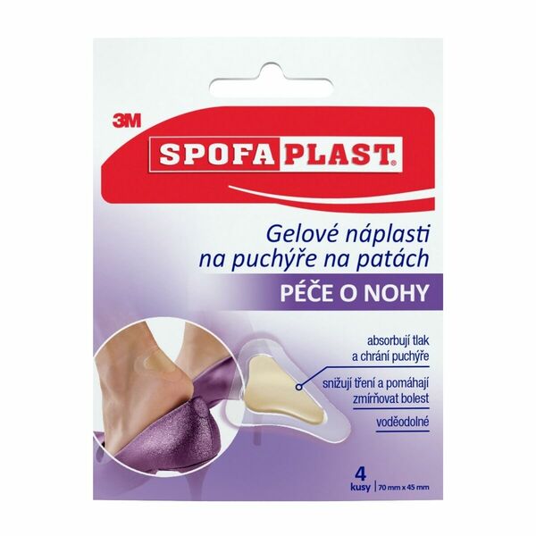 3M Spofaplast 912N Gelová náplast na puchýře na patách 4 ks porovnat ceny