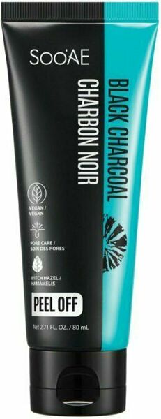 Soo'AE Black charcoal slupovací maska s aktivním uhlím 80 ml porovnat ceny