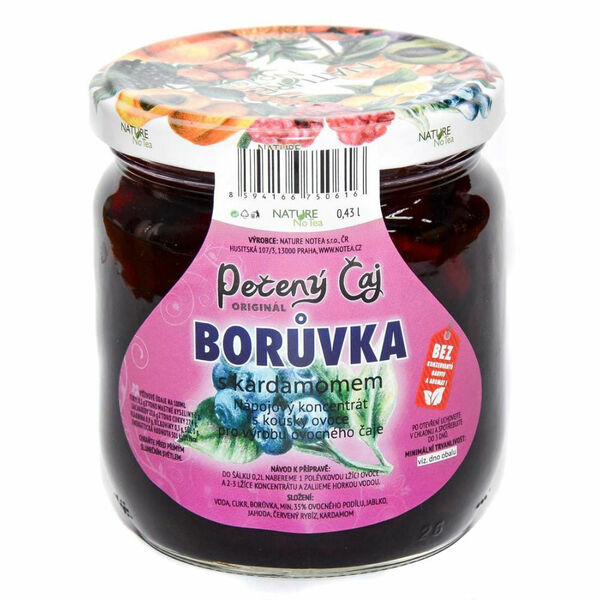 Nature Notea Čaj pečený Borůvka s kardamomem 430 g porovnat ceny