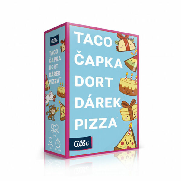 ALBI Taco čapka dort dárek pizza porovnat ceny