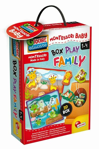 Liscianigioch Montessori Baby Box Play Family - Vkládačka mláďátka porovnat ceny