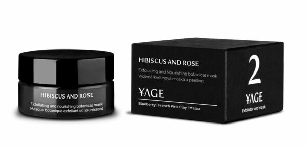 YAGE Hibiscus and Rose výživná maska a peeling 50 ml porovnat ceny
