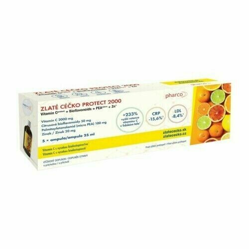 Zlaté Céčko protect 2000 amp.5x25ml porovnat ceny