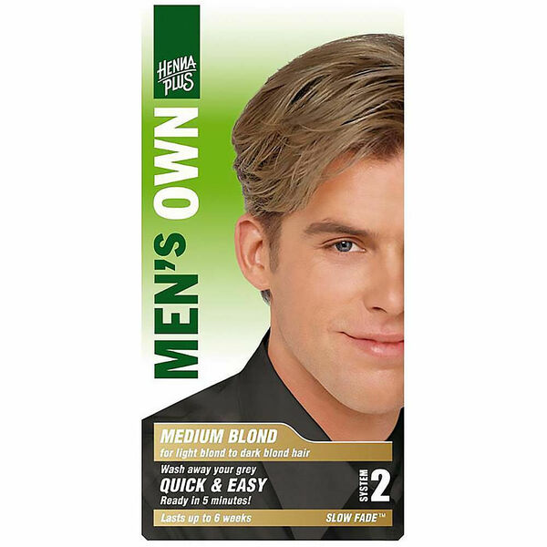 HENNA PLUS Přírodní barva pro muže STŘEDNÍ BLOND 80 ml porovnat ceny