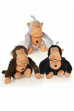 Hračka Pes Crazy Monkey Hnědá 36cm porovnat ceny