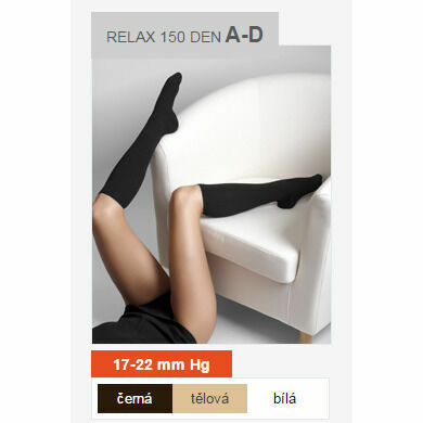 Maxis RELAX lýtková punčocha 150 DEN vel.M černá porovnat ceny