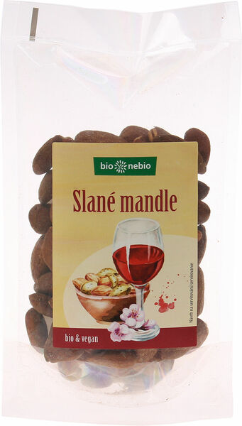 Bio*nebio Bio slané mandle pražené 100g porovnat ceny