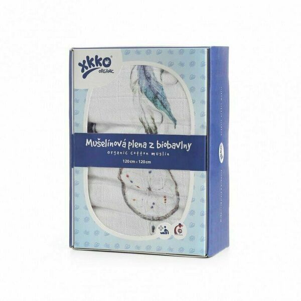 KXKKO Organic biobavlněného plenka 120x120, Dream Catcher porovnat ceny