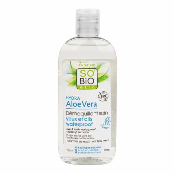 SO´BIO Odličovač očí na voděodolné líčení Aloe Vera 150 ml porovnat ceny