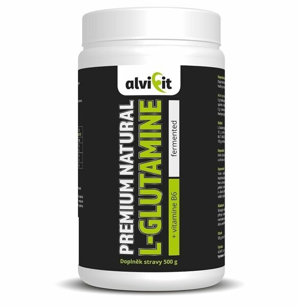 Alvifit L-Glutamin s vitaminem B6 500g porovnat ceny