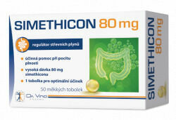 Simethicon 80 mg Da Vinci Pharma 50 tobolek porovnat ceny