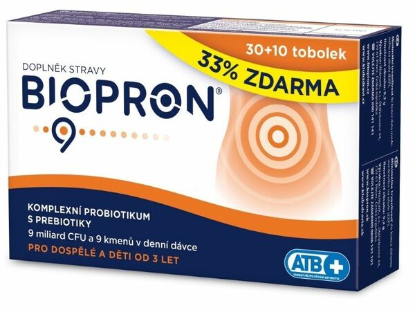 Biopron Walmark 9, 40 tobolek porovnat ceny