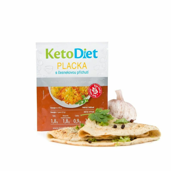 KETODIET Proteinová placka s česnekovou příchutí 7 porcí porovnat ceny