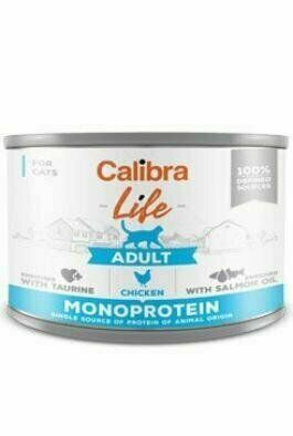 Calibra Cat Life konz.Adult Chicken 200 g porovnat ceny