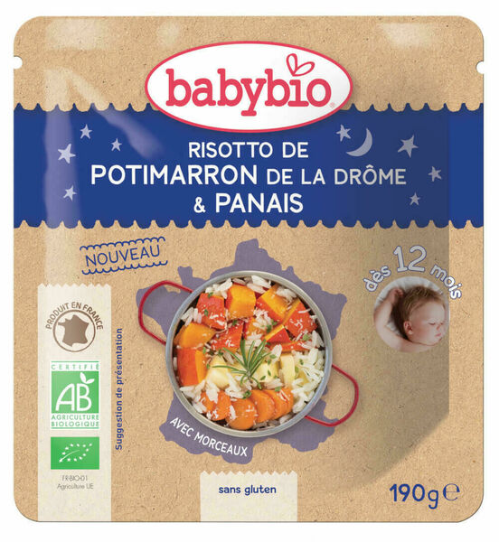 BABYBIO dýňové rizoto s pastinákem 190g porovnat ceny