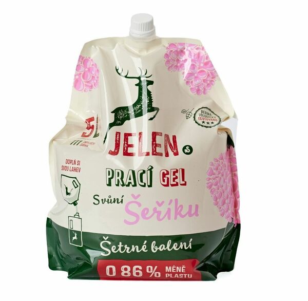 Jelen Prací gel s vůní šeříku refill 5000 ml porovnat ceny