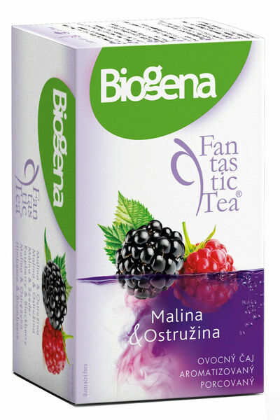 Čaj Biogena Fantastic Malina & Ostružina 20x2,2g porovnat ceny