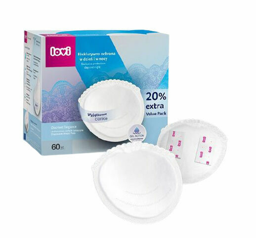 Lovi Vložky do podprsenky Discreet Elegance bílé 60ks porovnat ceny
