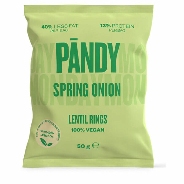 PANDY Čočkové chipsy jarní cibulka 50 g porovnat ceny