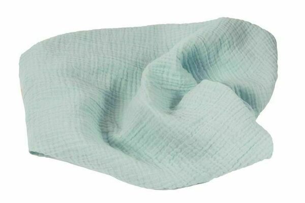 BABYMATEX Přikrývka bavlněná Muslin Světlo Tyrkysová 120x80cm porovnat ceny