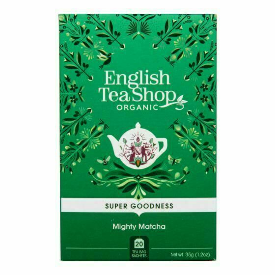 Čaj Mocná Matcha 20 sáčků BIO ENGLISH TEA SHOP porovnat ceny