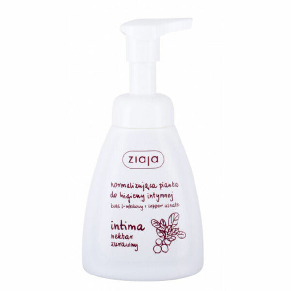 ZIAJA Intima pěna pro intimní hygienu brusinka 250 ml porovnat ceny