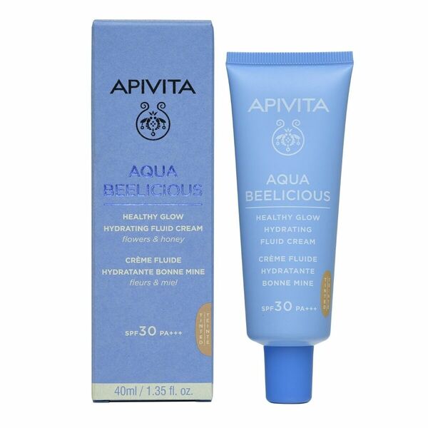 APIVITA Aqua Beelicious SPF30 tónovaný hydratační krém 40 ml porovnat ceny