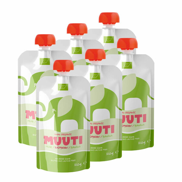 SALVEST Muuti BIO Hruška, banán a malina 6x110 g porovnat ceny