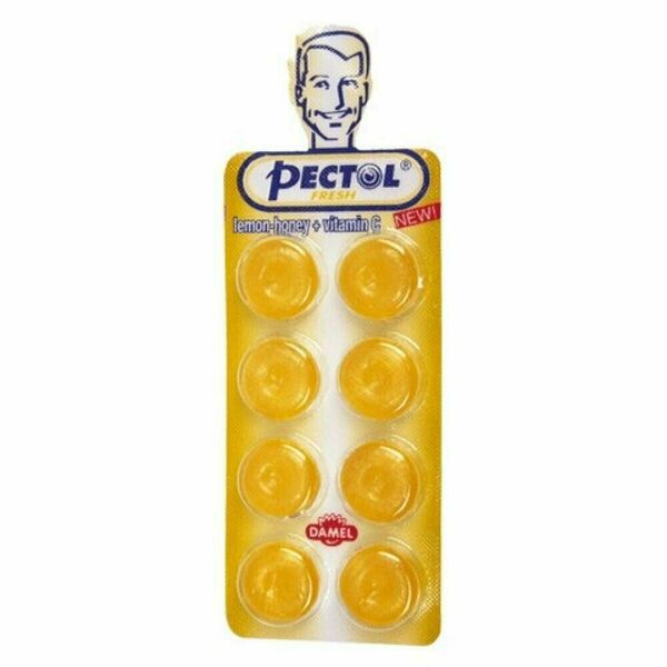 PECTOL Citronový drops s vitaminem C v blistru porovnat ceny