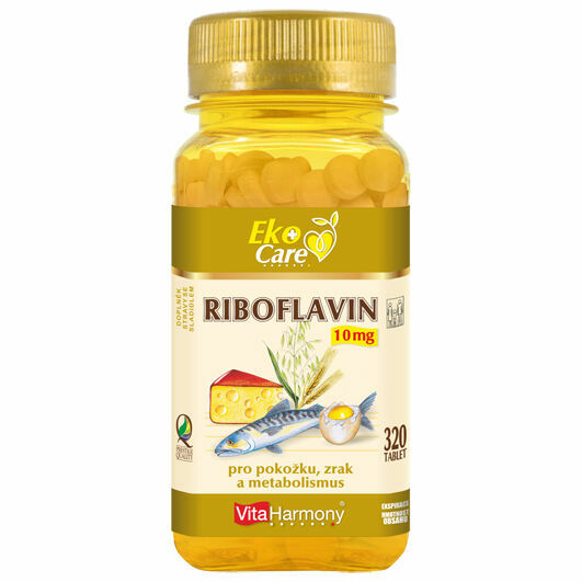 VitaHarmony, s.r.o.  VitaHarmony VE Riboflavin (Vitamin B2) 10 mg - 320ks porovnat ceny