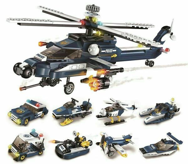 Qman Storm Armed Helicopter 1801-1 Policejní auto First Mission porovnat ceny