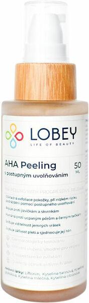 Lobey AHA Peeling 50ml porovnat ceny