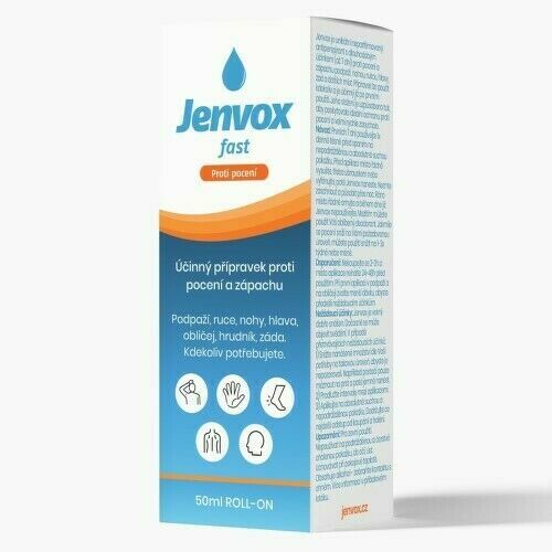 Jenvox Fast Pocení A Zápach Roll-on 50ml porovnat ceny