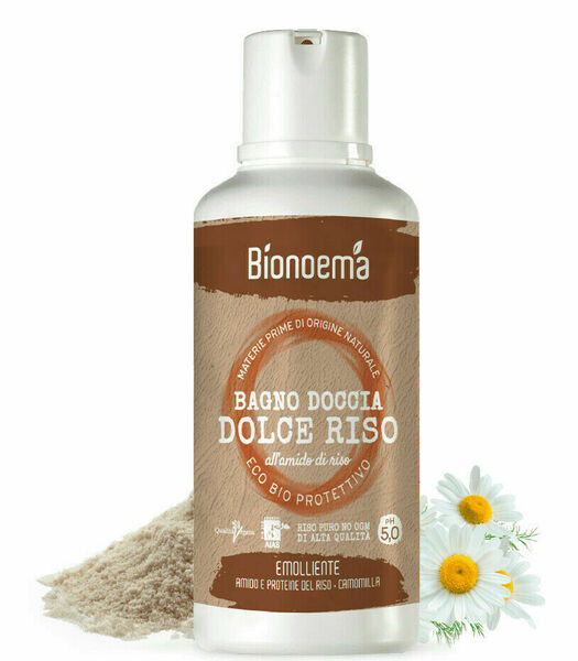 Bionoema Dolce Riso Mycí gel s rýžovým pudrem na problematickou pokožku bio 500ml porovnat ceny