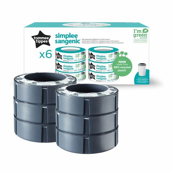 Tommee Tippee Simplee náhradní kazety 6 ks porovnat ceny