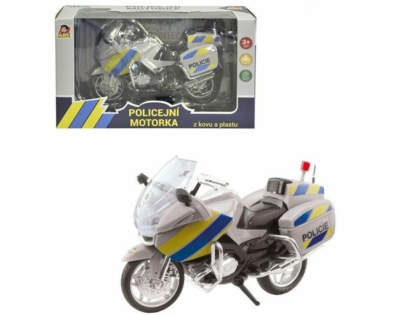 City Collection Motorka policejní kovová porovnat ceny