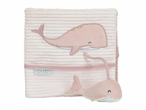 Little Dutch Plyšová knížka velká - velryba OCEAN pink porovnat ceny