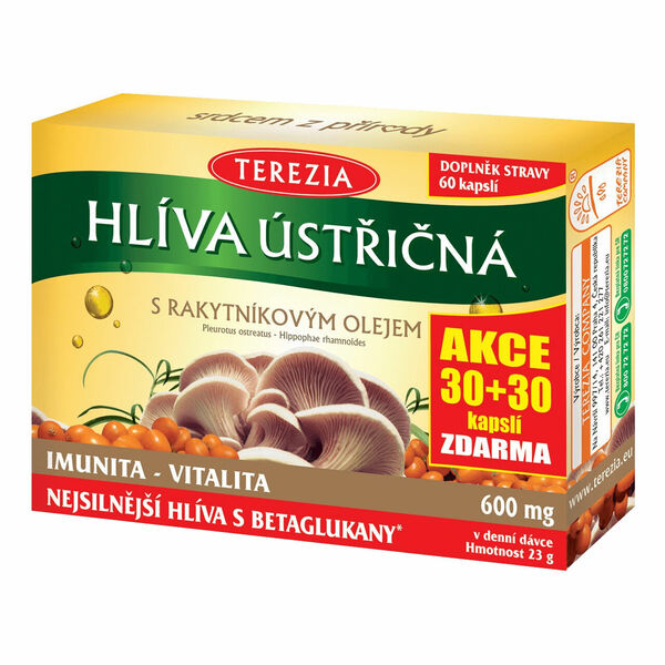 Terezia Hlíva ústřičná S Rakyt.olejem Cps.30+30 porovnat ceny