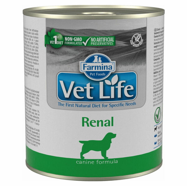 VET LIFE Natural Renal dog konzerva pro psy 300 g porovnat ceny