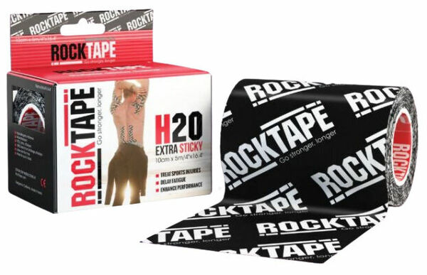 RockTape H2O kinesiologický tejp - logo black 10cmx5m porovnat ceny