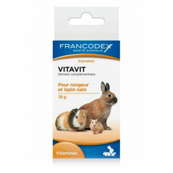 FRANCODEX Vitavit pro hlodavce a králíky 18 g porovnat ceny