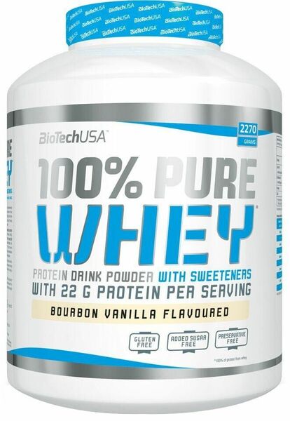 BioTech USA 100% Pure Whey Kaštan 2270g porovnat ceny