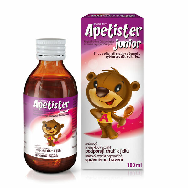 Aflofarm  APETISTER JUNIOR sirup 100 ml porovnat ceny