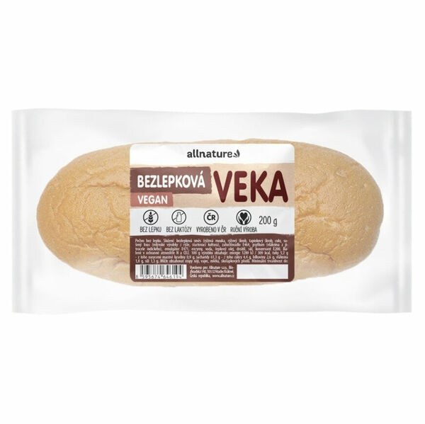 ALLNATURE Bezlepková veka čerstvá 200 g porovnat ceny