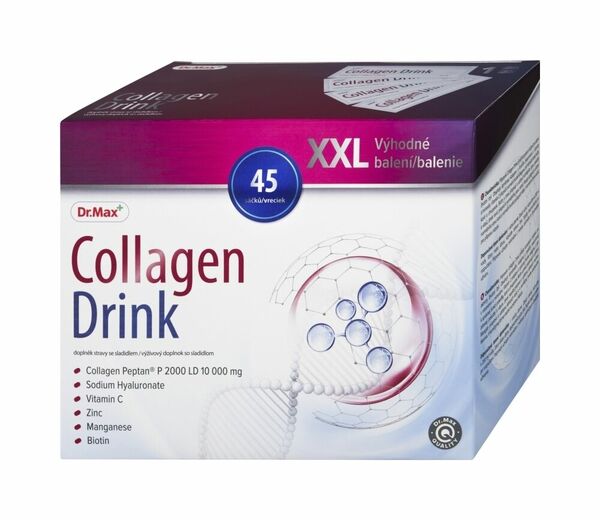 Dr. Max Collagen Drink XXL 45 sáčků porovnání ceny